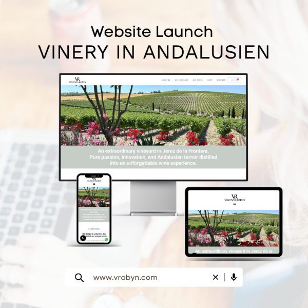 4 Digitalfactory - Referenz Website Launch Bodega in Andalusien